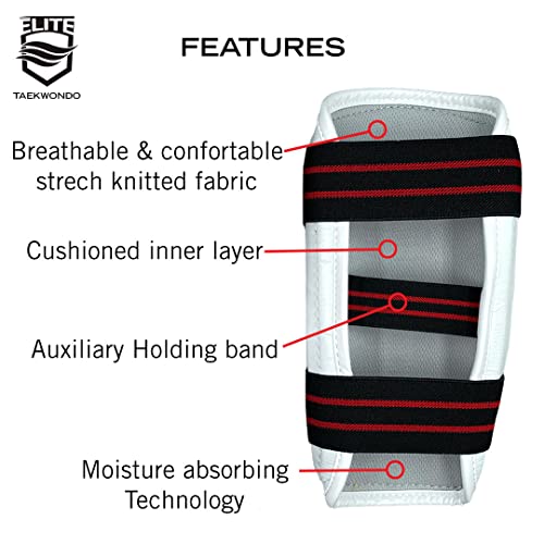 image for ELITE TAEKWONDO ELITE – Taekwondo Forearm Guard for Kids & Adults (T