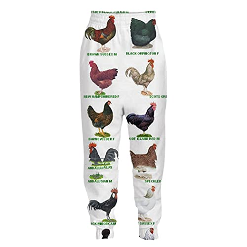 Pantalon de survêtement Harajuku confortable et ample imprimé Cock Insecte 3D