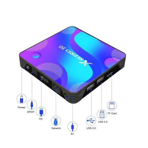 TV Box Android 10.0 DrPhone GPU2 streaming fluide 4K Dual Band - 7