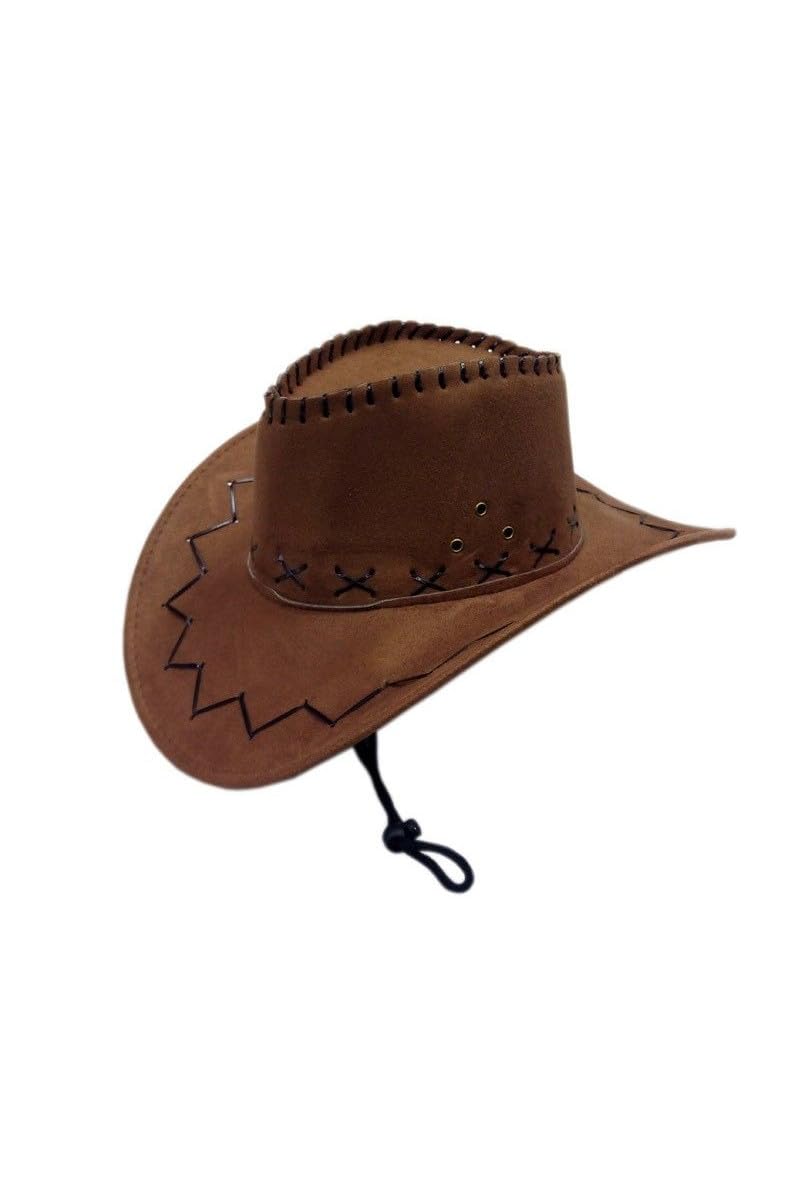 DISBACANAL Sombrero cowboy lujo - Blanco