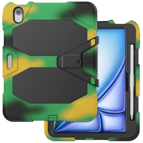 Coque iPad Pro 11 M5 2025 camouflage intégrale pour vos activités extérieures
