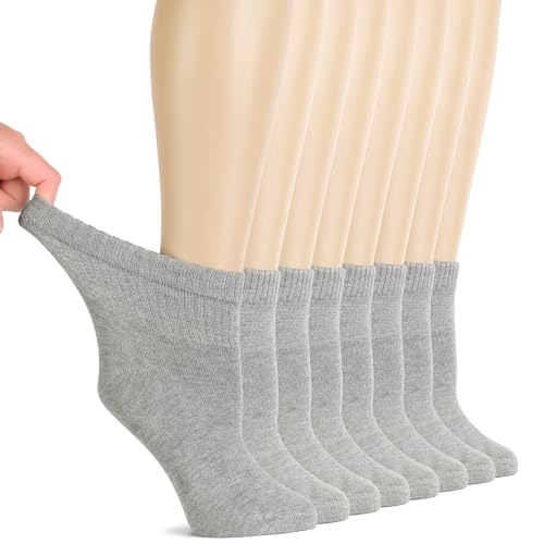 Hugh Ugoli Diabetic Socks for Women - Ankle, Rayon from Bamboo