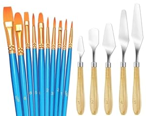 Semoss Palettenmesser Set 15 Stück Manche en Bois