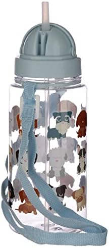 Kids Sipper Bottle Water Bottle with Flip Straw for Children Leak Proof Reusable Dog Squad Sipper Bottle 450ml Kids School Outdoor BPA Free - Image 5