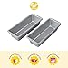 Wilton Non-Stick Loaf Pans, Baking Pans For Oven Non-Stick Steel Loaf Pans With Even Heat Distribution, Bread Baking Supplies 2-Piece Set Baking Pans Sets Nonstick (Gray)