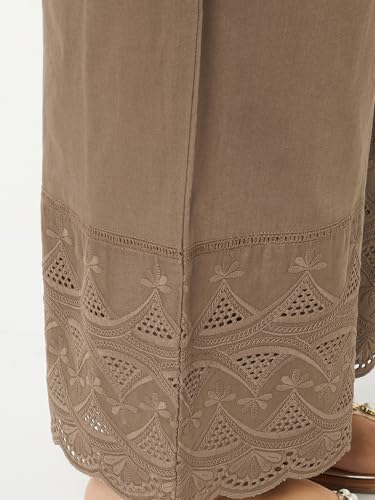 Image of Max Women High Rise Regular Fit Trousers Pants