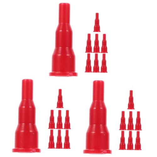 Happyyami 24pcs Gas Tank Nozzle Connectors for Easy Refill Gas Can Accessories Adapters for Outdoor Use Compact Portable Design