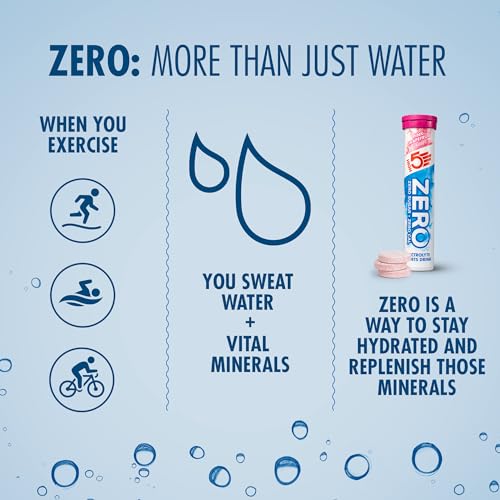 HIGH5 ZERO Electrolyte Tablet - Hydration Tablets Enhanced with Vitamin C - 0 Calories & Sugar Free - Boost Hydration, Performance & Wellness - Pink Grapefruit, 160 Tablets (20x, Pack of 8)