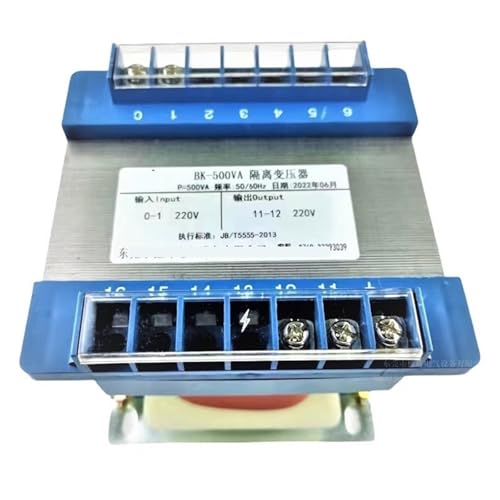 Transformateur d'isolement 220V 220V 500W BK-500VA monophasé pour isolation de puissance