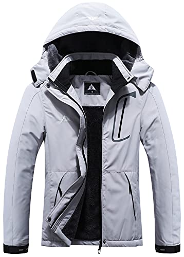 MOERDENG Women's Waterproof Ski Jacket Warm Winter Coat Outdoor Windbreaker Hiking Snowboarding...