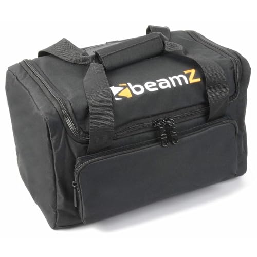 BeamZ AC-126 - Valise Souple pour Projecteurs, Couleur Noire, 355 x 205 x 200mm, Transport de Jeux de Lumière, Idéal DJ Mobiles