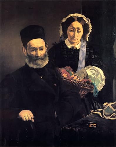 Peinture Édouard Manet toile murale pour décoration salon moderne 60x90