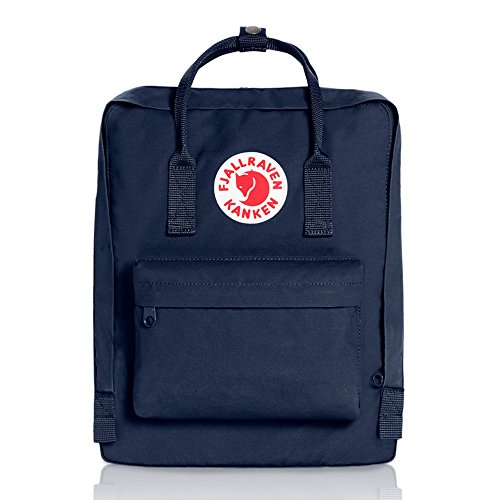 Fjallraven - Kanken Classic Pack, Heritage and Responsibility Since 1960, One Size,Royal Blue/Ox Red