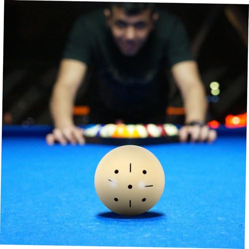 Boule de billard d'entraînement blanche et résistante à l'usure pour perfectionner votre visée - 7