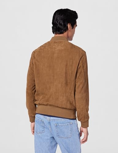 [BLANKNYC] mens Quick Action Suede Bomber3