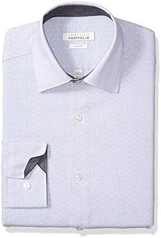 Slim Fit Wrinkle Free Dress Shirt 
