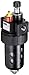 Parker 16L34BE Lubricator, Metal Bowl with Sight Gauge, Manual Drain, 90 scfm, 1/2" NPT