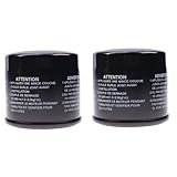 YIHETOP 2Pack Oil Filter 16510-96J10 16510-96J00 Compatible for Suzuki Marine Engine DF150 DF175