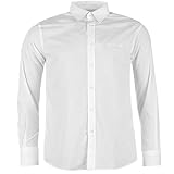 Knopfverschluss Pierre Cardin Herren Langarm Shirt Knopfverschluss Top Smart Freizeit Hemd M