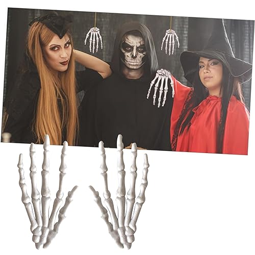 FIESTAS GUIRCA | Mujer Poseída con Luz, Sonido y Movimiento (140 cm) - Muñeco de Decoración para Halloween y Fiestas Terroríficas - Ideal para Ambientes de Miedo y Escenarios Espeluznantes - Blanco