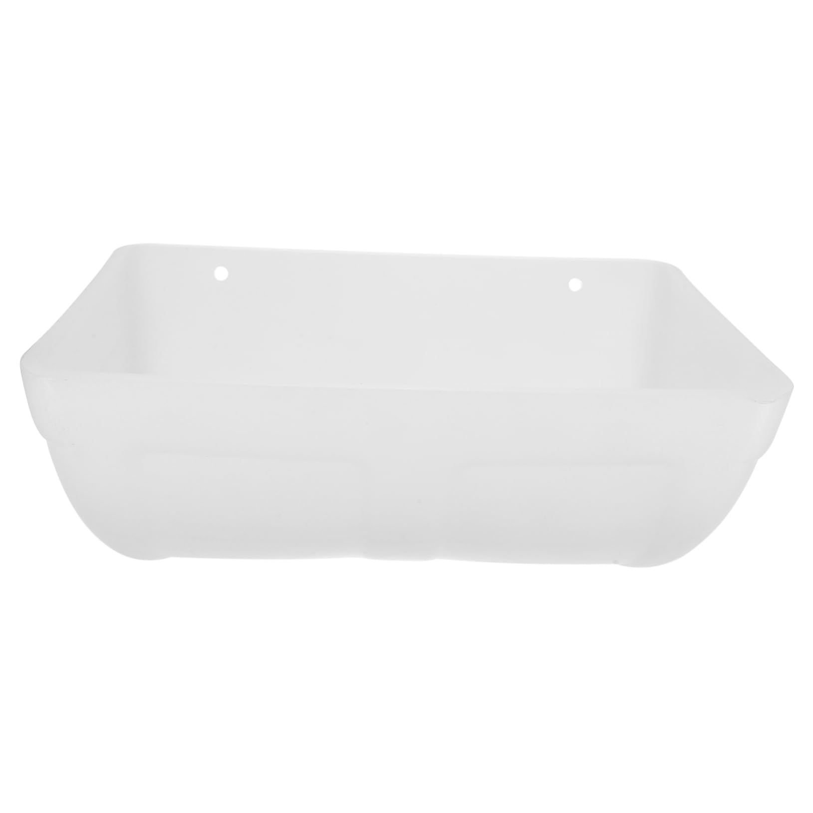 Happyyami Chicken Feeder Automatic Coop Feeding Container for Poultry Spatter Design Lightweight Washable for Ducks Geese and Chickens Durable Feeding