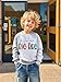 Big Bro Back to School Outfit Cotton Long Sleeve Sweatshirts Tees Fashion Tops Outfits Happy Holiday Winter,Grey 5t