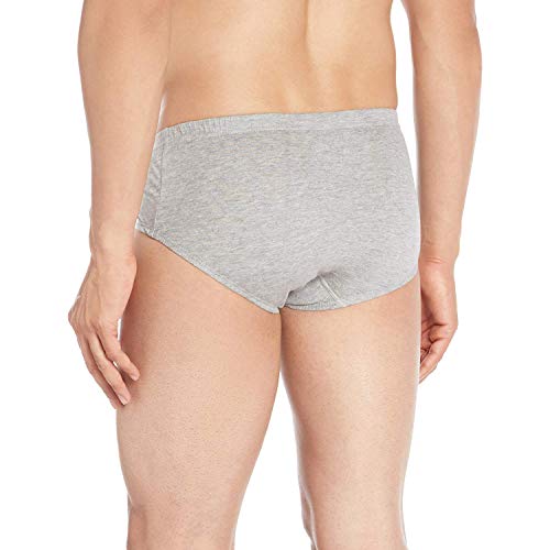 Image of Euro Regular Cotton Plain Multicolor Briefs - Pack of 5 (Color May Vary)