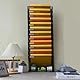 PLSOPPKG Hängeorganizer Wandablagefächer 13 Stöckiger Wandmontage Schreibtisch Organizer, A4 Zeitschriftenhalter Wand, Hängende Wandordner Dokumente Metall Büro Dokument Organizer für Zuhause