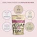 Imagen de GLORIOSO Proteina Vegana Isolate Sin Azucar Ni Lactosa con DigeZyme® Batido Bajo en Carbohidratos Sin Gluten Vegan Protein Powder con Mezcla a Base de Guisantes Arroz y Calabaza Sabor Vainilla 400g
