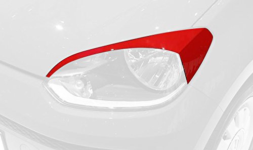 Casquettes de phares Volkswagen Up! 2012- gris thermoformés pour résoudre les phares nus