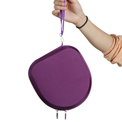 Hermitshell Hard Travel Case For Silensys E7 / Purelysound E7 / Movssou E7 / Cowin E7 / Tapela E7 / Audonia E7 Active Noise Cancelling Bluetooth Headphones (Purple) #TOP4