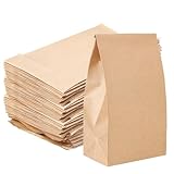 Papiertüten Braun: 200 Stück Kraftpapiertüten Kraftpapierbeutel Geschenktüten Papier...