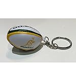 Nuovo, con confezione GILBERT australiano wallabies pelota rugby llavero