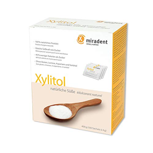 Azucar De Abedul Xylitol En Polvo 100 Sobres De 4 Gramos