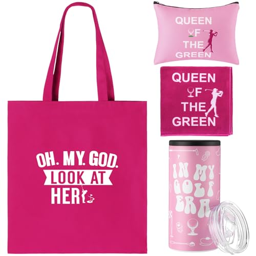 Patelai Pink Golf Gift Tumbler Set