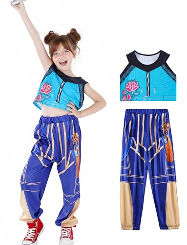 Best Zoey KPop Demon Hunter Costume for Kids Pop Star Halloween Outfit Inspired by the Movie