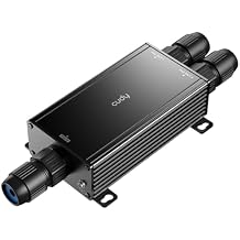 Cudy 2 Channel Gigabit Outdoor PoE++ Extender, 2 Output PoE Ports, IP67 Waterproof, 1000Mbps, PoE Repeater/Amplifier/Booster, Wall-Mount, Comply with 802.3bt/at/af, POE25