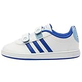  adidas NEO Court Animal INF Chaussures Mode Sneakers Bebe Blanc Bleu AdiFit