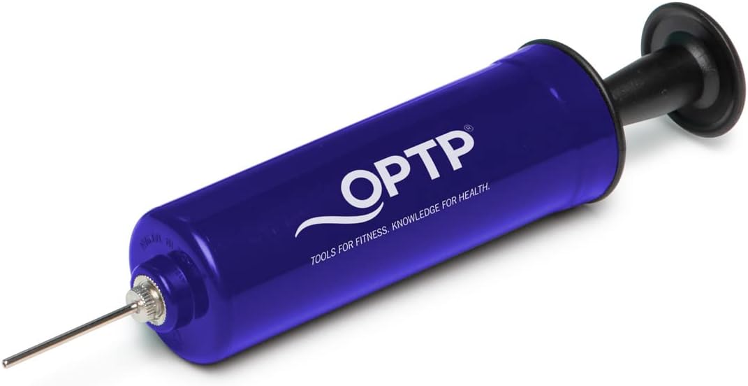 OPTP Needle Inflating Pump - Inflation Needle Pump for Small to Medium-Sized Exercise and Massage Balls