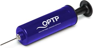 OPTP Needle Inflating Pump - Exercise Ball Pump with Needle for Small to Medium-Sized Exercise and Massage Balls, Portable Ball Pump with Needle for Ball Refill
