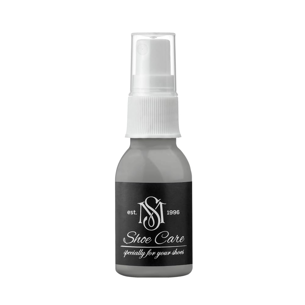 Spray do zamszu i nubuku - NCS S 5500-N Ciemna Węglowa Szarość - Renowator koloru i impregnat do zamszu, nubuku, weluru marki MAVI STEP - 50 ml / 1.70 fl oz
