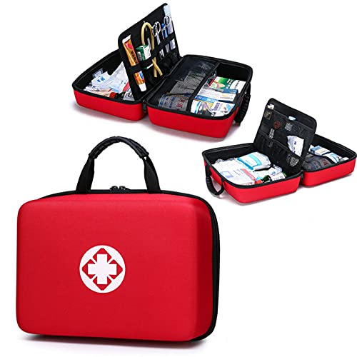 WANGXNCase Trousse De Secours Vides,Trousse De Premiers Soins De Voyage Portable Mini Sac De Rangement pour Sac À Dos d'urgence(Sac Seulement) Cover