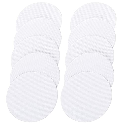 Supvox Anti Rutsch Sticker Für Badewanne Und Dusche Wasserfeste Rutschschutz Aufkleber Weiß 10 Stück 4 Zoll Quadratisch Sicherer Halt Im Badezimmer