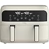   bella-Pro-4-Qt-Touchscreen-Air-Fryer-Dual-Basket-BPA-Free-Nonstick-Ceramic-Family-Sized-6-Cooking-Functions-1800W-Power-Dishwasher-Safe-Oil-Free-Cooking-Compact-Design-Modern-Oatmilk-Finish