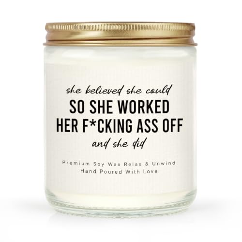 Graduation Gift for Her, Funny Grad Candle, Graduation Gifts for Women | College Graduation Gift for Her, Masters Degree Graduation Gifts, Congrats Grad Gift for High School, PHD