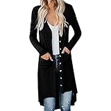Damen Blazer Lang Lange Steppweste Damen Schwarz Superman KostüM Damen Blazer Sportlich Elegant Rote Lederjacke DüNne Jacke Damen Damen Jacke Schwarz Vegane Daunenjacke Alpaka(Schwarz,L)