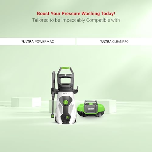 Image of DYLECT Turbo Lance for High Pressure Washer - Delivers Heavy-Duty Jet Spray | Rust-Resistant, Leakproof | Quick Connect Nozzle for Deep Cleaning Performance (Compatible with Ultra Power & Power Max)