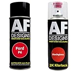 Autolack Spraydose Set für Ford Farbcode: P6 Radiant Red