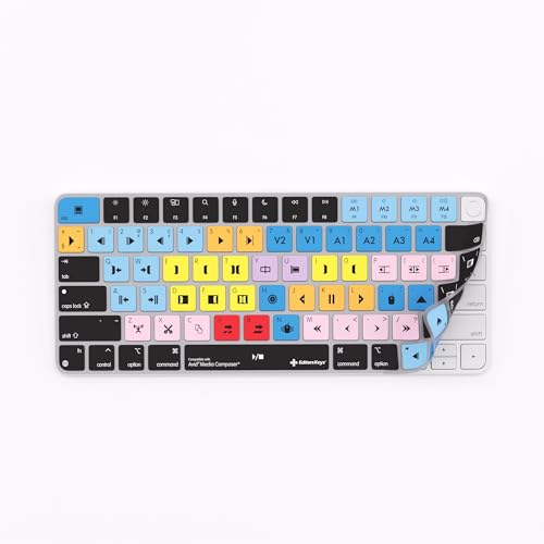 Housse de clavier Avid Media Composer pour eviter les erreurs de montage sur Apple Magic