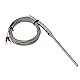 BQLZR Neu 3 Meter Hochtemperatur -100~1250 C Thermoelement Typ K Sensoren 100mm Probe
